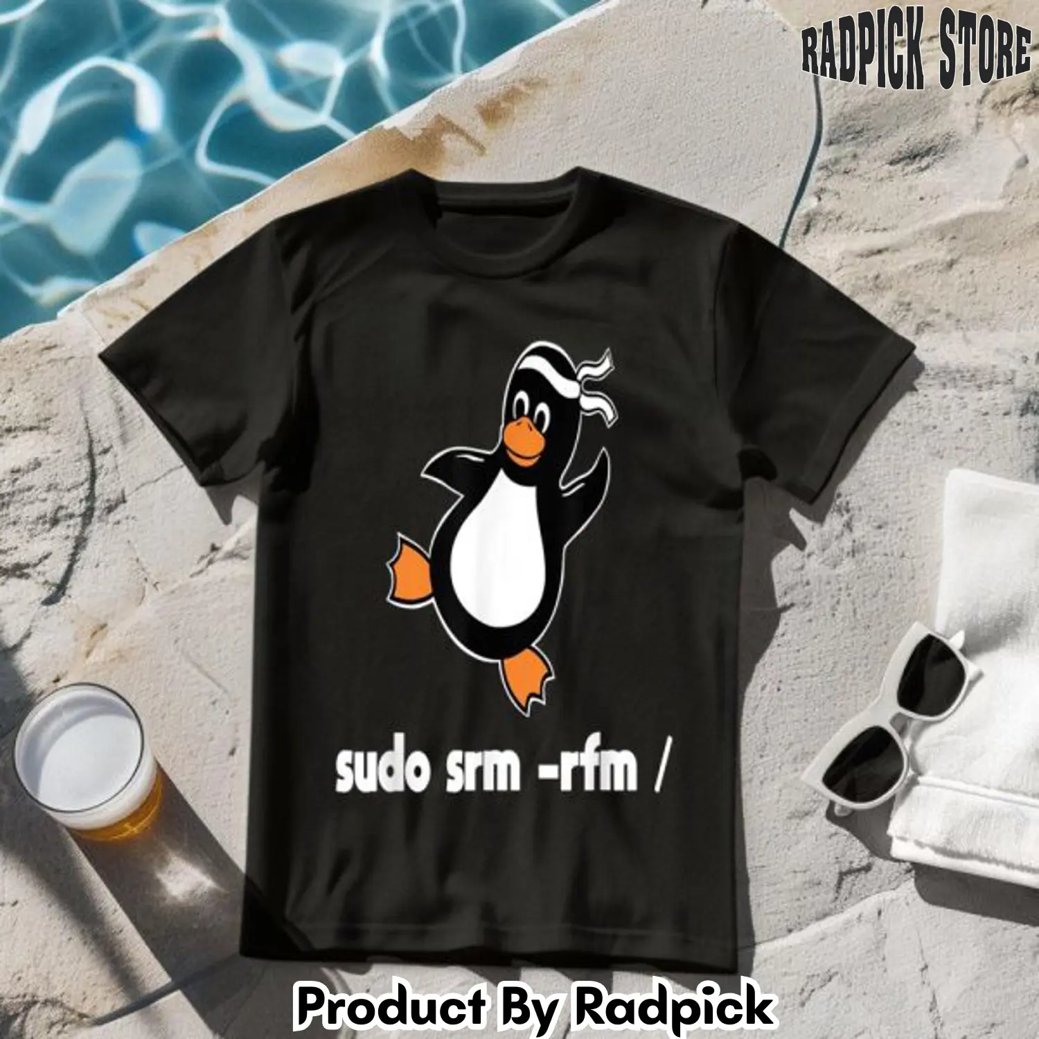 Linux developer linux penguin tshirt rp2640142